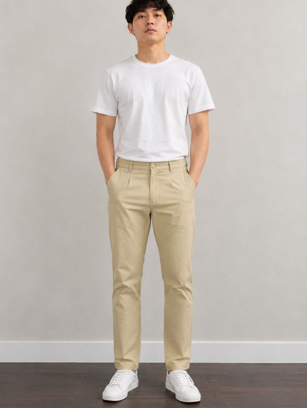 Fabletics The Only Classic Fit Pants Mens Size 31x32 Golf Beige